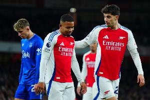 镜报：哈弗茨数周内伤愈复出，热苏斯目标12月回归赛场