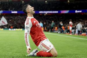 马丁内利：我的目标是帮助枪手取得胜利，同时也为国家队做出贡献